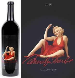 マリリン・モンローのワイン「マリリン・メルロー1998～2012」特価販売 